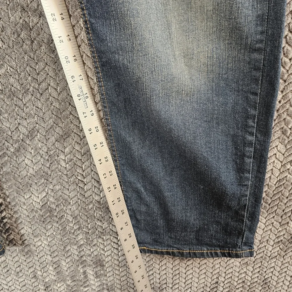 Levis 559 Jeans Mens 38x30 Blue‎ Relaxed Straight Leg Denim Medium Wash